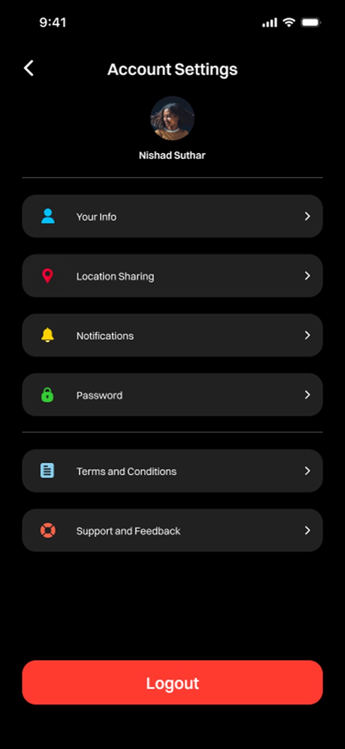 EV-Juice account settings
