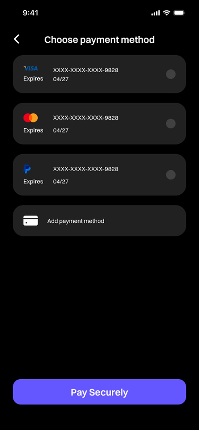 EV-Juice payment methods and secure checkout